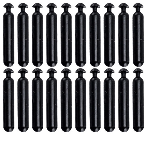 Fishing Lure Jig Rattle Insert Tube Baits Making-Black type 3