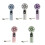 Portable Mini Fan Powerful Handheld Fan with Digital-Pink 2