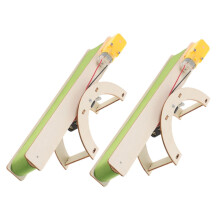 DIY Conveyor Belt Kit for STEM Learning, Educational Science Project with Realistic Motion, 2pcs