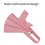 Plastic Skin Fold Caliper with Easy To Read Measurement-White 5