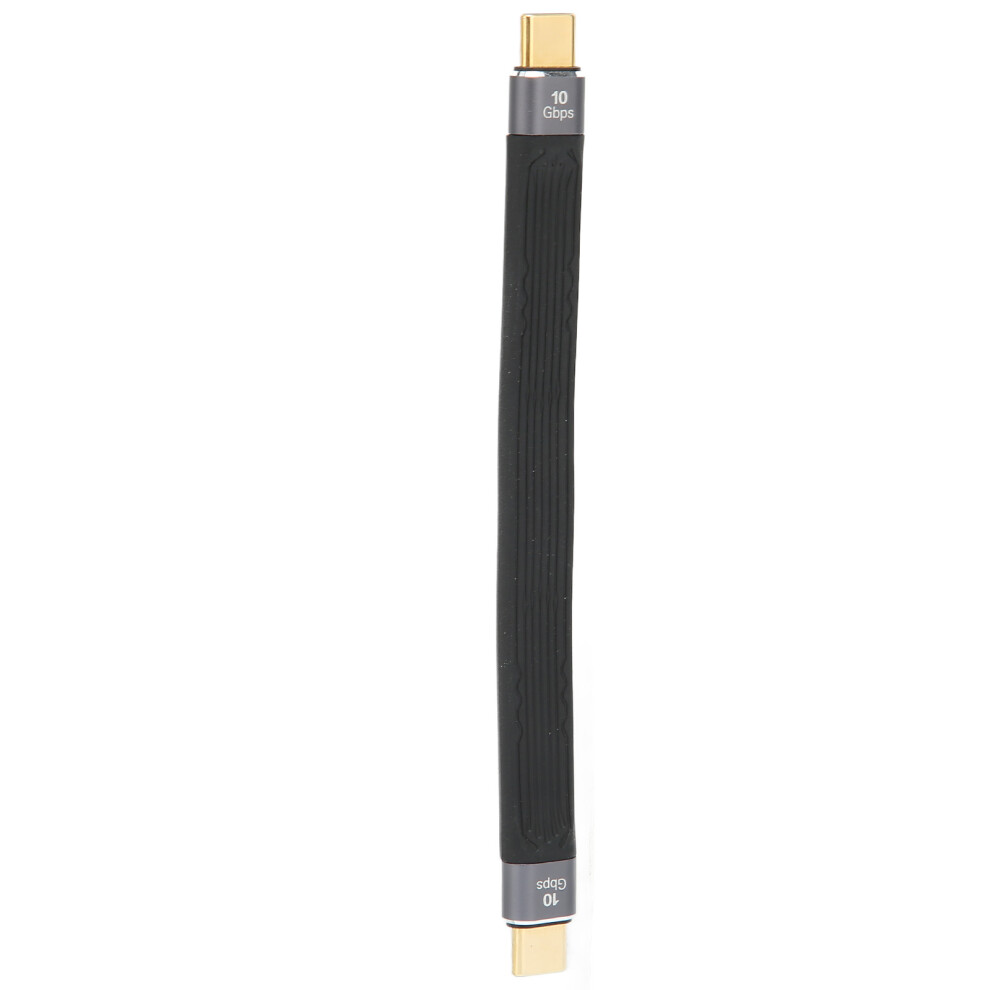 Usb C Data Cable 100W 5A Pd Fast Charging 10Gbps 13Cm Black 4951390485655