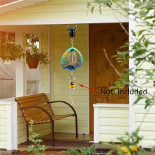 4Pcs Solar Powered Wind Spinner Motor Solar Hanging Rotating Motor Revolving Wind Chime Spinner Motor for Display