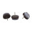 100pcs  Glide Glide DIY Chiodo per Tappeti 22mm 2