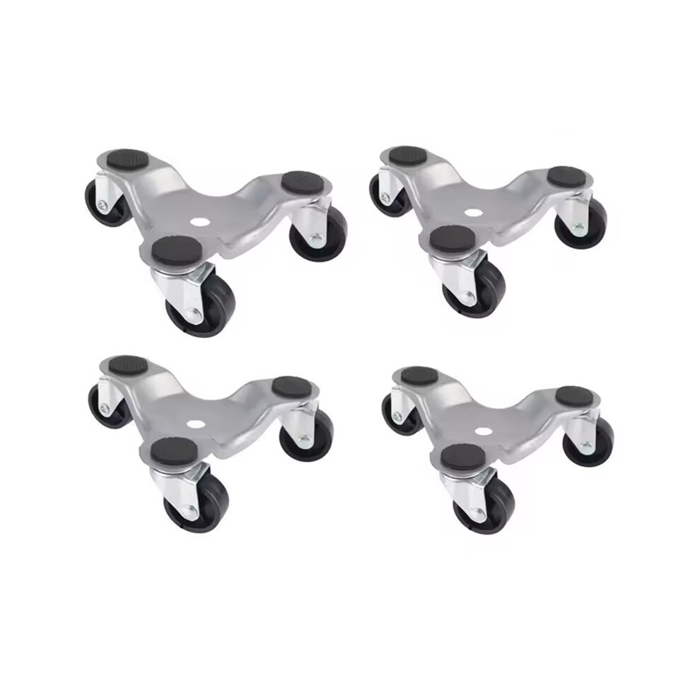 Heavy Duty Steel Object Transport Mover Dollies Wheel For Cabinet Heavy Object Mover Triangular Iron Furniture 6033235388548