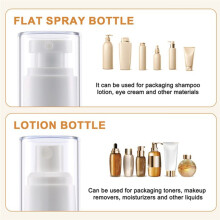 Flasche mit Feinem Sprühnebel, Plastikflaschen, 30 Ml, Leere Kosmetikflasche zum Fixieren Von Make-, für Wasser, Parfüm, Ätherische Öle