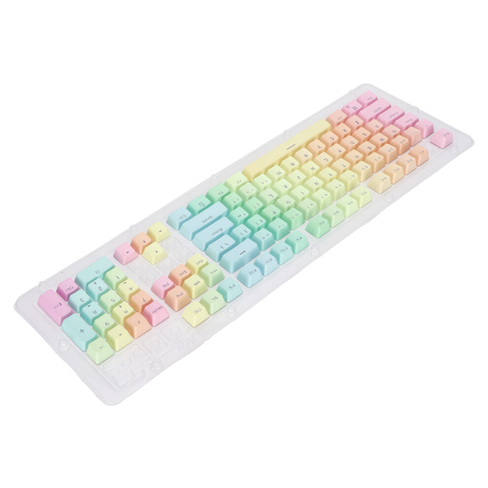 104Pcs Translucent Gradient Pbt Keycaps For Standard 61/87/104 Keyboards 8191390485750