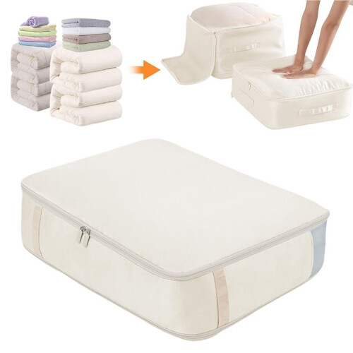 Quilt Bag Space Saving Compression Organizer Large Capacity Storage Bag with Visible Window Home Organization Large 2