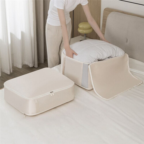 Quilt Bag Space Saving Compression Organizer Large Capacity Storage Bag with Visible Window Home Organization Large 2