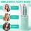 Portable Wireless Curling Iron - Fast Heating, 4 Temperature Settings, Automatic Charging, Scald Prevention 4