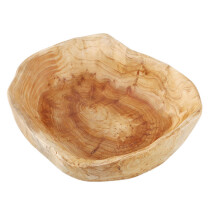 2X Assiette de Fruits En Bois Assiette de Fruits Assiette de Fruits En Bois Sculpture Racine Assiette de Fruits En Bois 25-29 cm