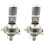 Motorcycle Headlight Bulb H4 BA20D PX15D 3030 24SMD High-Power High-Brightness LED Motorcycle Light 2pc 1