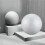 40 x Christmas Decoration Modelling  Polystyrene Foam  Sphere 10cm---White 3