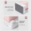 Automatic Cotton Pad Dispenser, Dustproof Cosmetic Organizer for Makeup & Nail Wipes, Press-Type, Lint-Free 3