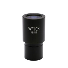 WF10X 18mm Wide Field Microscope Eyepiece 23.2mm Ocular Lens for Biological Microscope Without Reticle