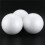 40 x Christmas Decoration Modelling  Polystyrene Foam  Sphere 10cm---White 10