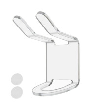 Ice Scoop Holder, Clear Acrylic Holder Ice Maker Scoop for Ice Maker Kitchen Freezer Bar Wedding