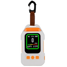4 in 1 Kohlenmonoxid-Detektor mit Alarm LCD-Display Bildschirm Feuchtigkeits-Temperaturerkennung CO CO2 Detektor für Den Außenbereich