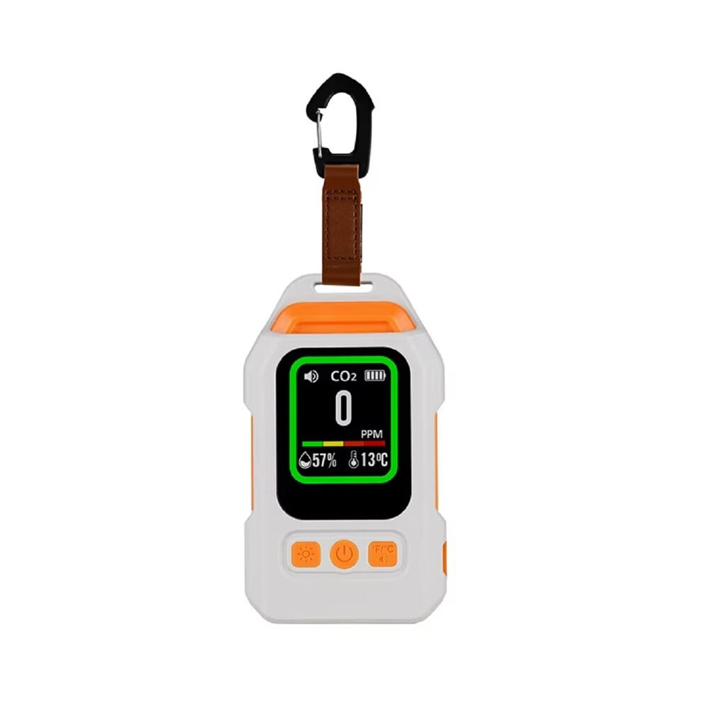 4 In 1 Carbon Monoxide Detector With Alarm Lcd Display Screen Humidity Temperature Detection Co Co2 Detector For Outdoor 6033360480377