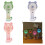 Multipurpose USB Handheld Fan Portable Colorful Lamp-Green 3