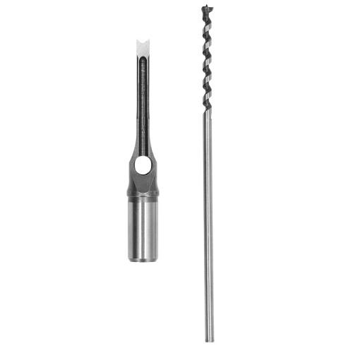 Square Hole Mortiser Drill Bit 8mm Alloy Steel Adjustable Power Tool 1