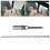 Square Hole Mortiser Drill Bit 8mm Alloy Steel Adjustable Power Tool 16