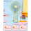 USB oplaadbare bureauventilator, draagbare draagbare-Geel 7