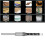 Precision 12.7mm Square Hole Mortiser Drill Bit Alloy Steel Adjustable Chisel 10
