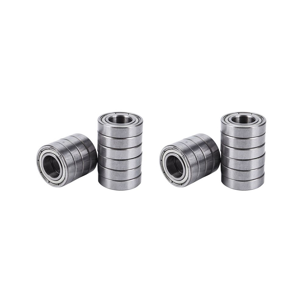 20 Pcs 12Mm X 24Mm X 6Mm Sealed Deep Radial Bearings 6901Z 6034107154742