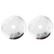 2X Tank Deckel Aus Edelstahl Tank Kasten Deckel Auto-Styling Zubehör für 206 207 C2