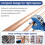 High Efficiency Ratchet Pipe Cutter Aluminum Pipe Thin Wall Pipe Cutter Bearing Type Universal Pipe Cutter 3