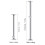 Undermount Sink Brackets, Undermount Sink Support, Adjustable Stainless Steel Sink Legs Installation for Kitchen 10