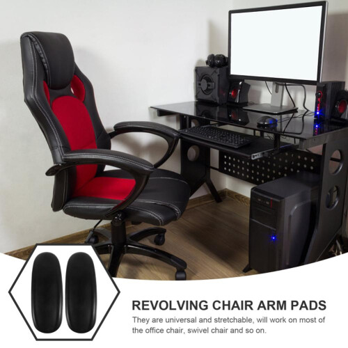 Office Chair Armrests Gaming Wheelchair Handle Replacement Accessories Pads Throws for Armchairs Replaceable Component 2