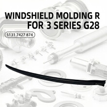 1Pair Windshield Trim Seal Strip 51317427874 51317427873 for G20 G21 G28 19-24 Guide Water Catch Strip Drop Moulding