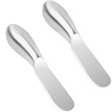 Stainless Steel Butter Knives, Butter Shaker and Cheese Knife Cheese Slicer Set with Handle for Spreading Cheese Butter