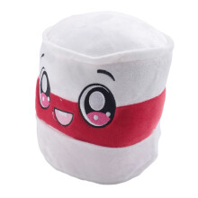 Lankybox Mike qui Petit Jouet en Peluche Tonneau D'Arbre