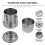 Portable Leak-Proof Paint Brush Washer with Lid and Filter Screen 4
