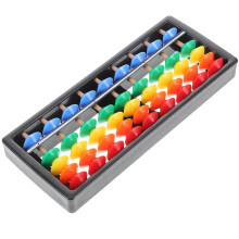 Colorful 9 Row Plastic Abacus for Kids Math Counting and Mental Arithmetic Practice Classroom Tool