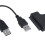 2X USB2.0 to  Adapter Cable 33cm for 2.5 Inch External SSD HDD 8