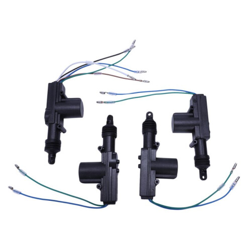 Universal Car Power Door Lock Actuator 12-Volt Motor (8 Pack) Car Remote Central Control Locking Keyless Entry System 1