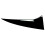 4x Rear Window Side Spoiler Spoiler Canard Canards Splitter for  IX35 2010-2017 5