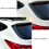 4x Spoiler Laterale per Spoiler Canard Canard Splitter per  IX35 2010-2017 6