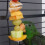 Haustier Papagei Vogelfutter Rack Stand Obst Gabel Fleisch Obst Gemüse String Werkzeug Zubehör 6