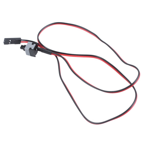 2X 20.5 inch Long Power Button  Cable for PC Switches Reset Computer 1