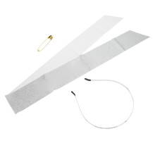 Lightweight Silver Birthday Crown & Sash Elegant Party Decorations