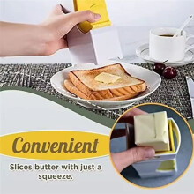 Portable Butter Cutter Cheese Slicer Squeeze Dispenser Automatic Cheese Cheese Slicer Tool Handheld Butter Slicer