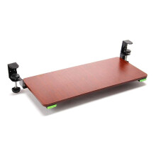 Adjustable Under Desk Keyboard Tray with Mouse Pad, Ergonomic Sliding Drawer for Computer Desk
