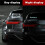 2X Windshield Night Runner Car LED Light Window Stickers for JDM Glow Panel Decoration Accessories 3