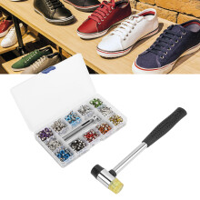 500 Sets 5mm Snaps DIY Clothing Fasteners with Tools for Jumpsuits & More