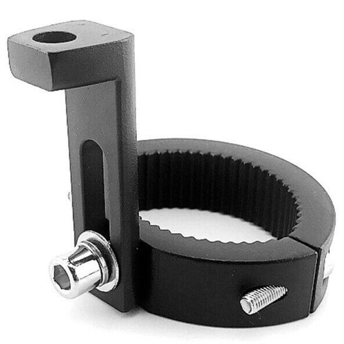 2X Universal Motorcycle Headlight Mount Bracket 50-60mm Adjustable Headlamp Holder Fork Clamp Mount 2