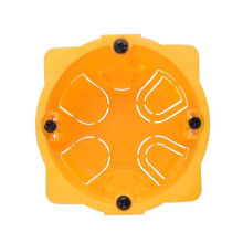 DryWall Box for Plasterboard & Concrete Wall, Socket Cassette Electric Box Case for European Standard Installation
